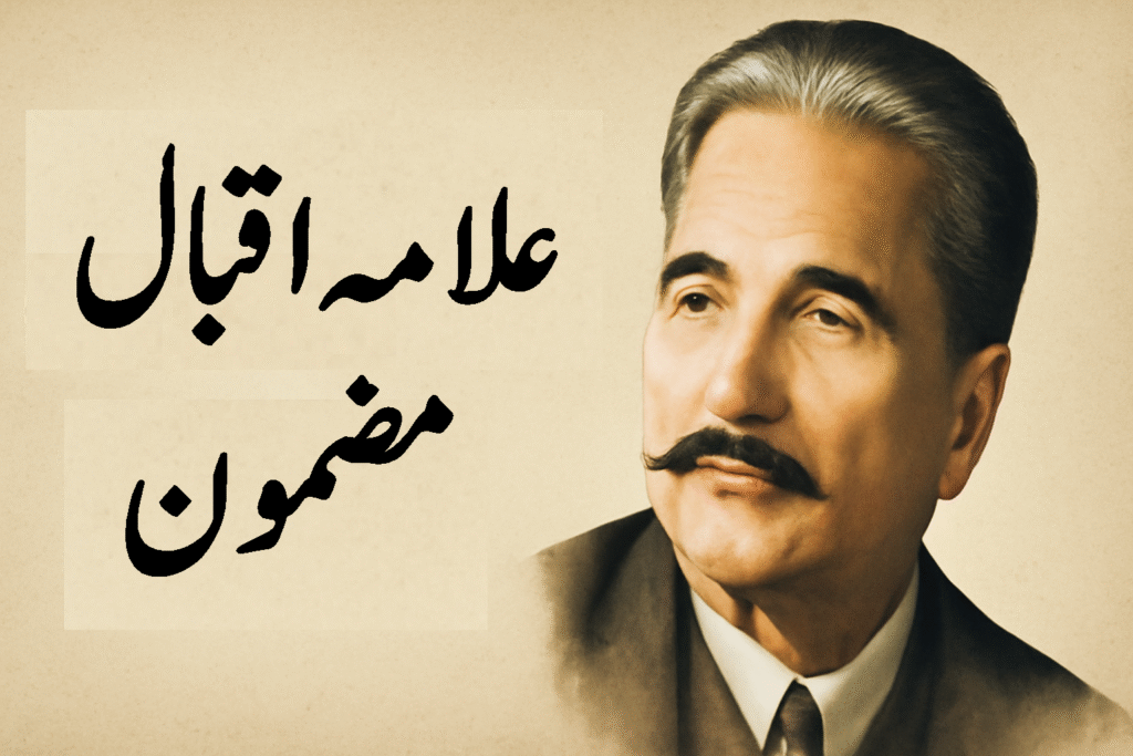 Allama Iqbal Essay In Urdu 20 علامہ محمد اقبال: شاعرِ مشرق اور مفکرِ پاکستان