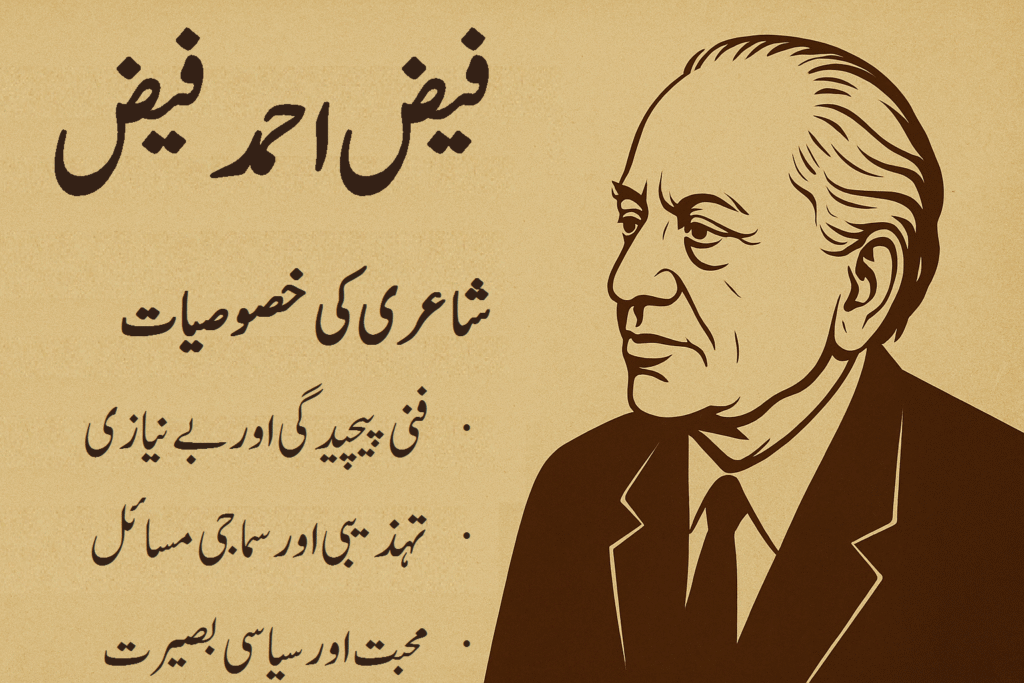 فیض احمد فیض کی شاعری کی خصوصیات 10 فیض احمد فیض کی شاعری کی خصوصیات
