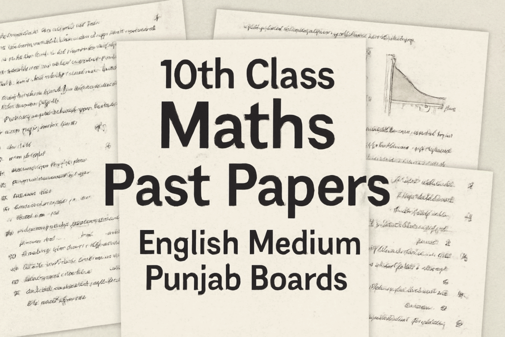 10th Class Maths Past Papers English Medium Punjab Boards 3 10th Class Maths Past Papers English Medium Punjab Boards