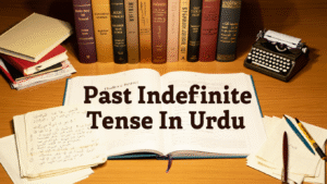 Past Indefinite Tense In Urdu 4 Past Indefinite Tense In Urdu