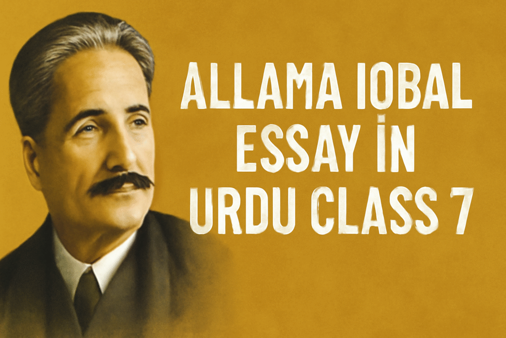 Allama Iqbal Essay In Urdu Class 7 14 Allama Iqbal Essay In Urdu Class 7