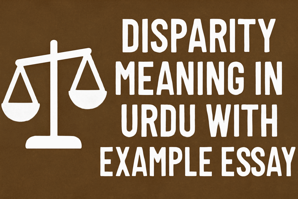 Disparity Meaning In Urdu With Example Essay 15 Disparity Meaning In Urdu With Example Essay