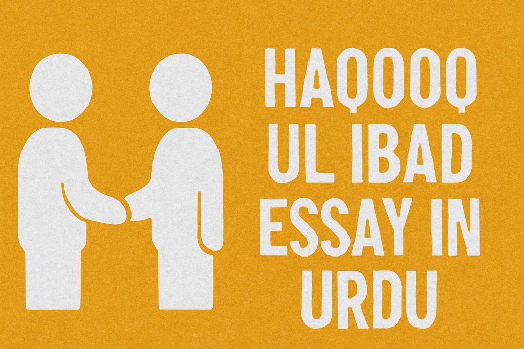 Haqooq Ul Ibad Essay In Urdu 14 Haqooq Ul Ibad Essay In Urdu