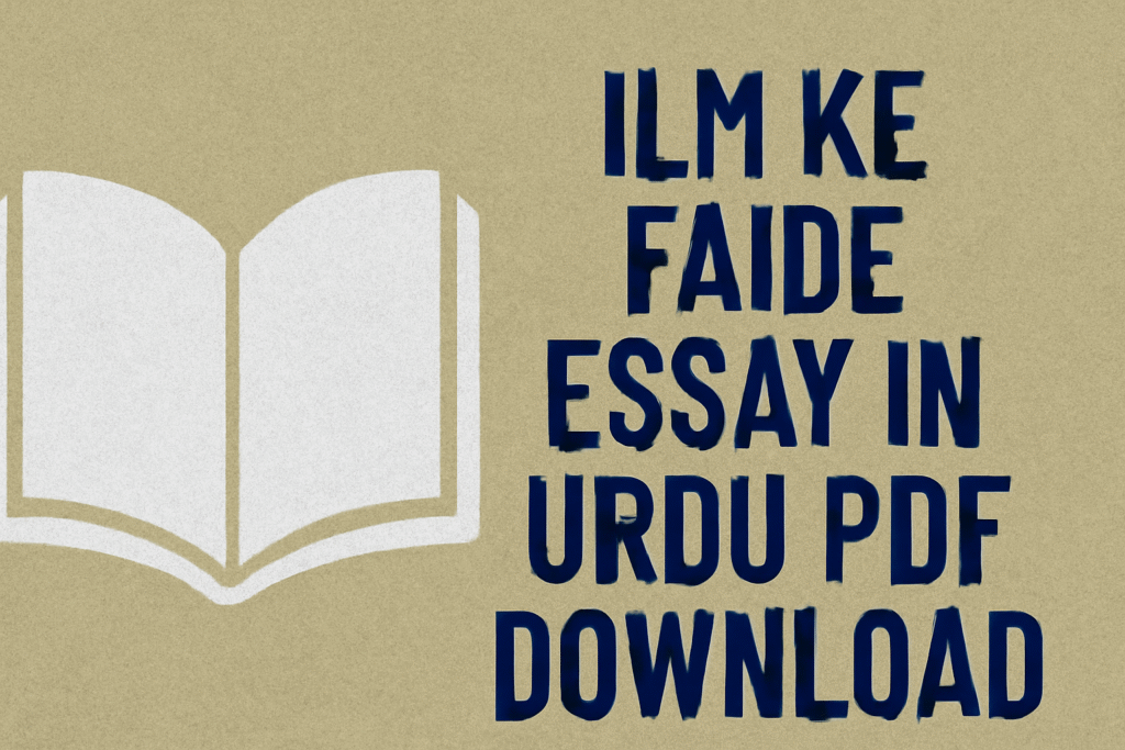 Ilm Ke Faide Essay In Urdu Pdf Download 9 Ilm Ke Faide Essay In Urdu Pdf Download