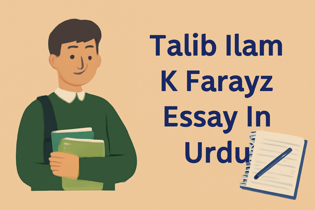 Talib Ilam K Farayz Essay In Urdu 21 Talib Ilam K Farayz Essay In Urdu