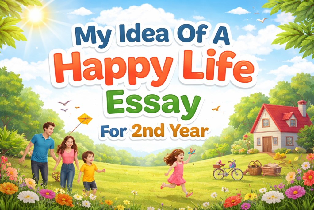 My Idea Of A Happy Life Essay For 2nd Year 21 My Idea Of A Happy Life Essay For 2nd Year