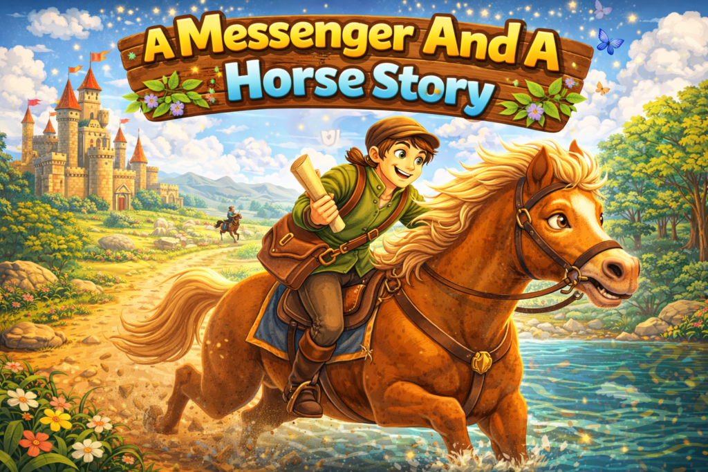 A Messenger And A Horse Story 3 A Messenger And A Horse Story