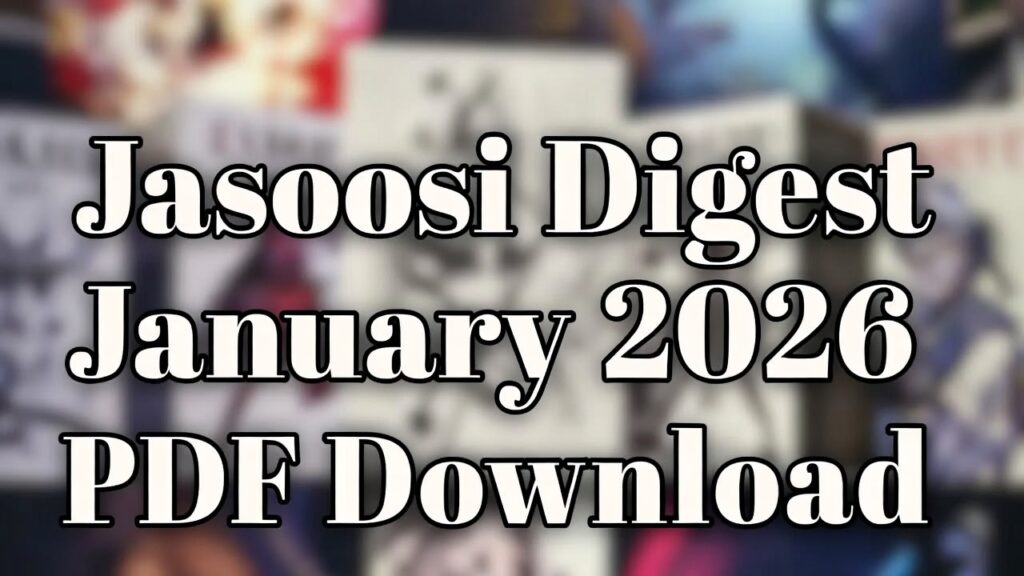 Jasoosi Digest January 2026 PDF Download 3 Jasoosi Digest January 2026 PDF Download