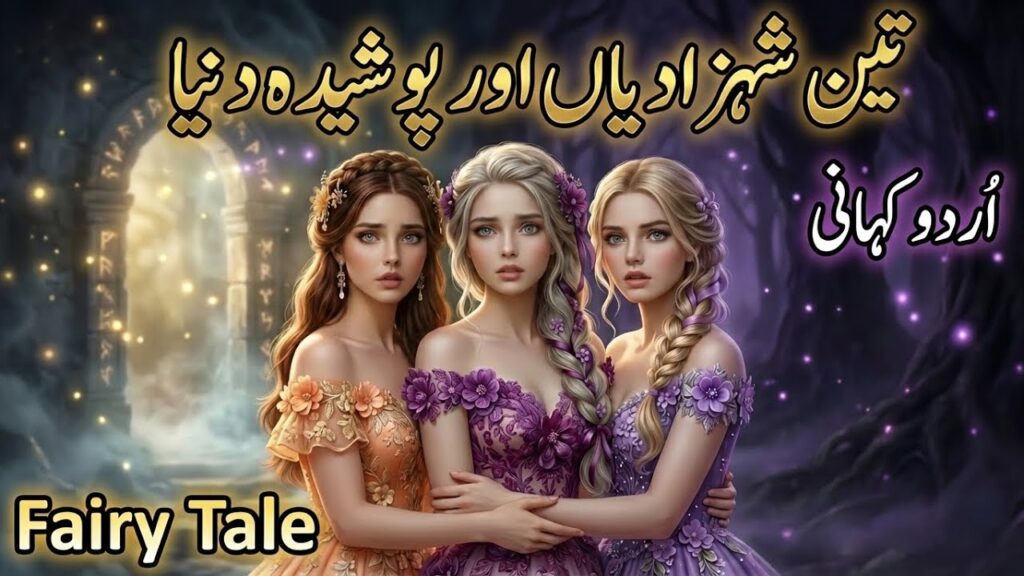 Three Princesses and the Hidden World | Urdu Stories 7 Three Princesses and the Hidden World | Urdu Stories