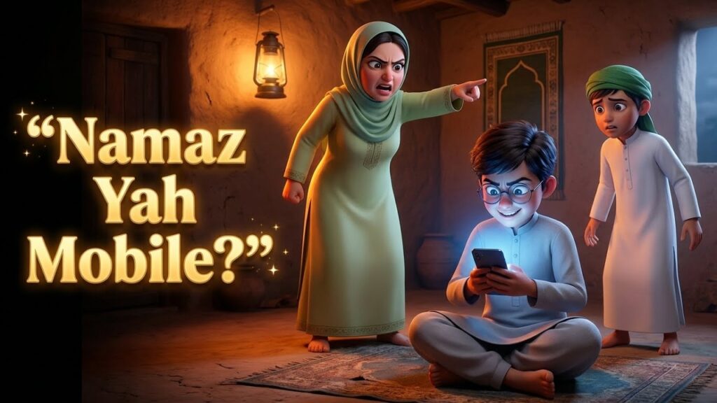 Namaz Yah Mobile? | نماز زندگی ہے | Islamic Moral Story 11 Namaz Yah Mobile? | نماز زندگی ہے | Islamic Moral Story