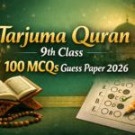 Tarjuma Quran 9th Class 100 MCQs Guess Paper 2026 35 Tarjuma Quran 9th Class 100 MCQs Guess Paper 2026