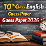 10th Class English Guess Paper 2026 30 10th Class English Guess Paper 2026