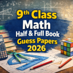 9th Class Math Half & Full Book Guess Papers 2026 47 9th Class Math Half & Full Book Guess Papers 2026