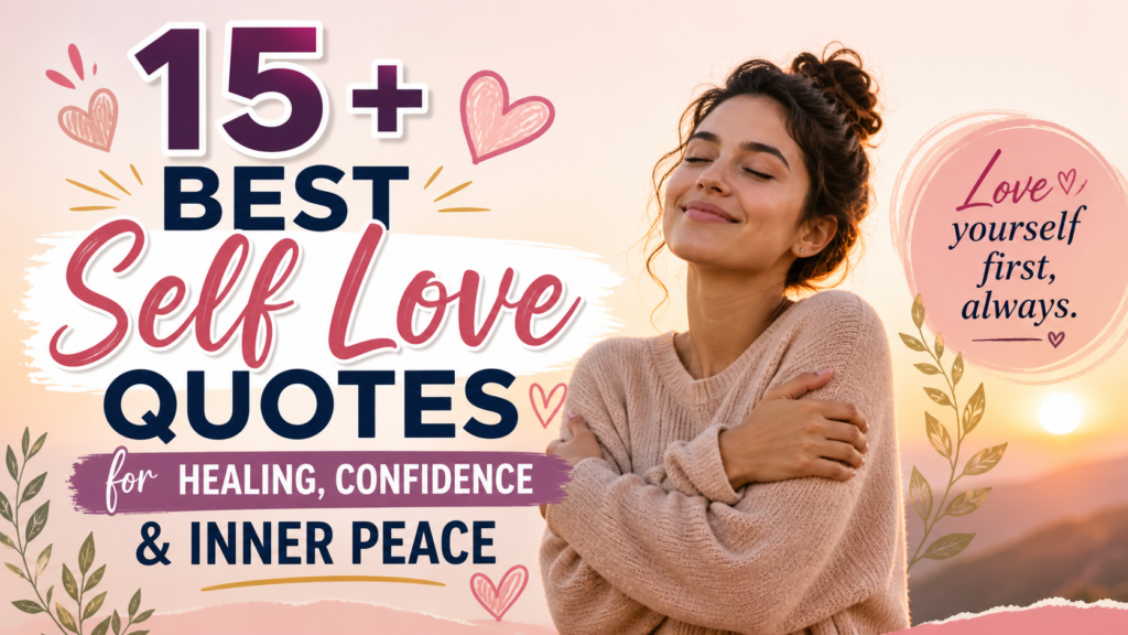 15+ Best Self Love Quotes for Healing, Confidence & Inner Peace 19 15+ Best Self Love Quotes for Healing