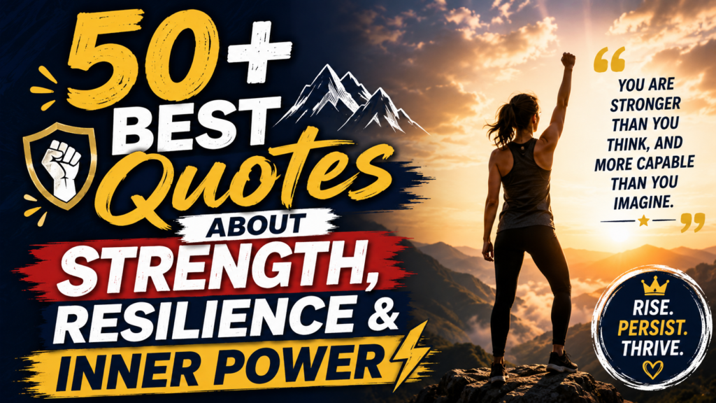 50+ Best Quotes About Strength, Resilience & Inner Power 17 50+ Best Quotes About Strength, Resilience & Inner Power