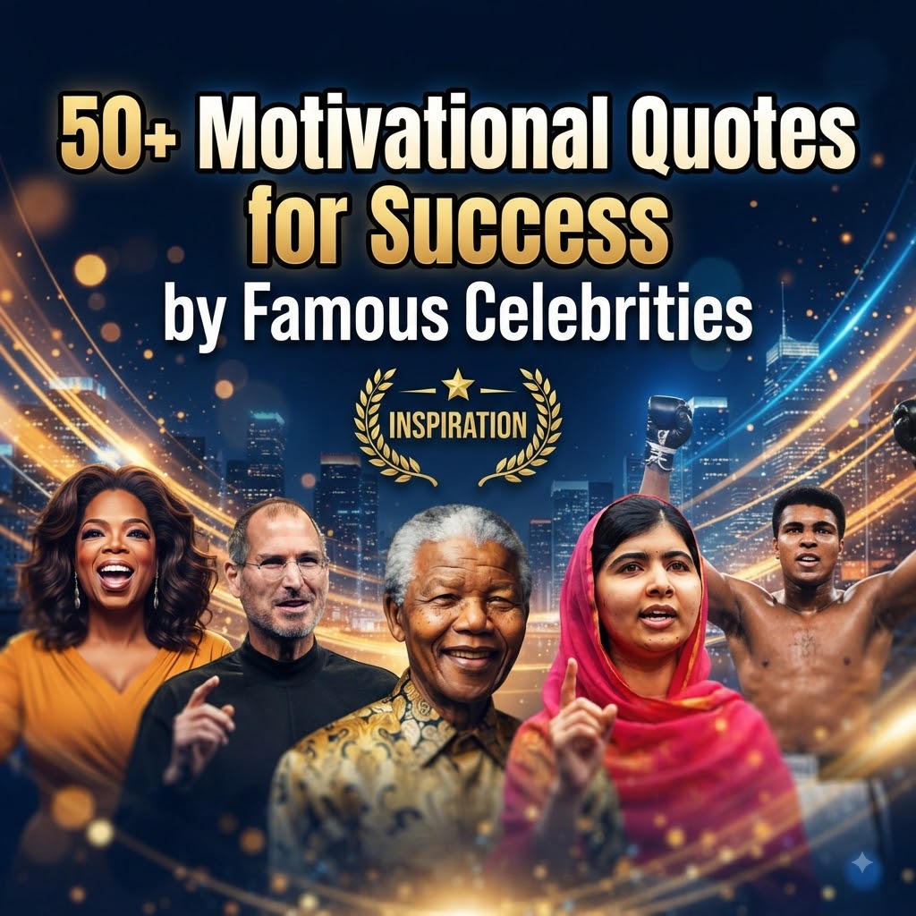 50+ Motivational Quotes for Success by Famous Celebrities 3 50+ Motivational Quotes for Success by Famous Celebrities